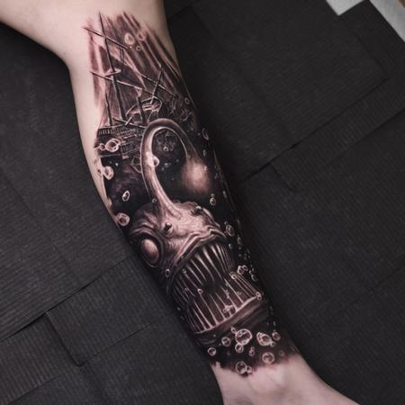 Tattoos - Anglerfish Tattoo - 137665