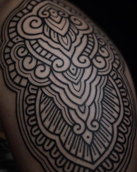 Tattoos - Ornamental Blackwork - 125451