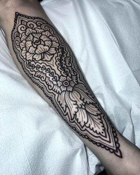 Tattoos - Ornamental Blackwork - 125455