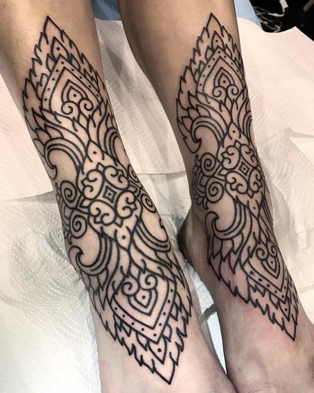 Tattoos - Ornamental Blackwork - 125452