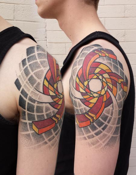 Tattoos - Abstract geometric - 115814