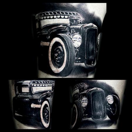 Tattoos - Ford Ratrod - 106633