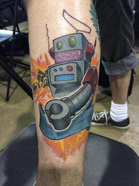 Tattoos - robot - 115769