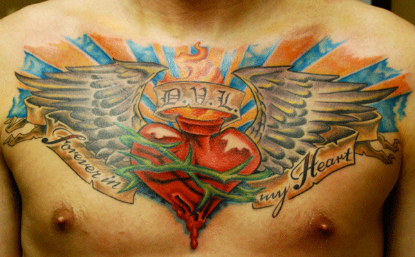 Sacred Heart Tattoo by Ryan Speed: TattooNOW