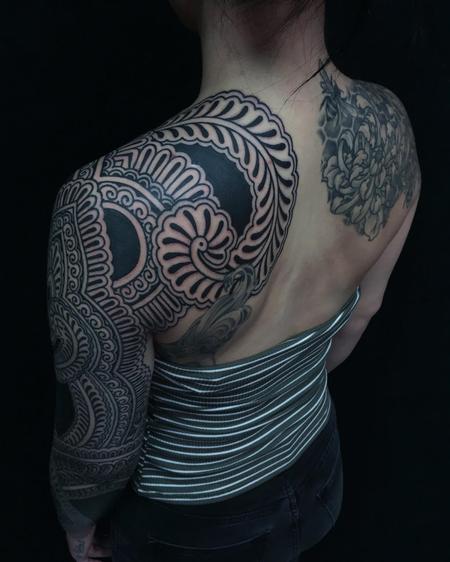 Tattoos - Ornamental Blackwork - 125463