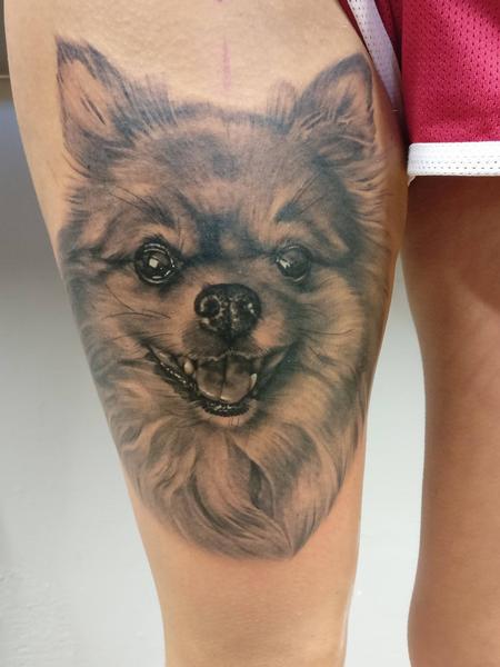 Tattoos - Dog portrait  - 128363