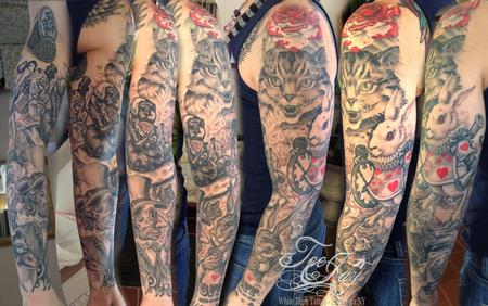 Tattoos - Alice in Wonderland Sleeve - 89841