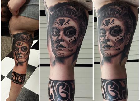 Tattoos - day of the dead - 86816