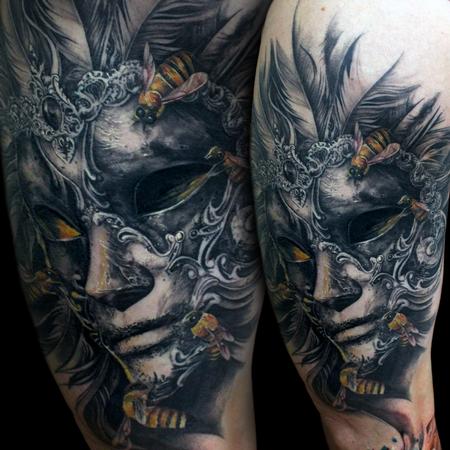 Tattoos - Bee Mask - 119071