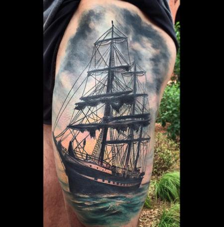 Tattoos - Ship Tattoo - 119506