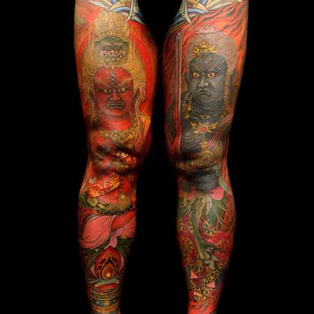 Tattoos - Leg Sleeve tattoos - 92229