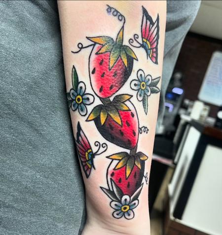 Tattoos - Strawberries - 146899