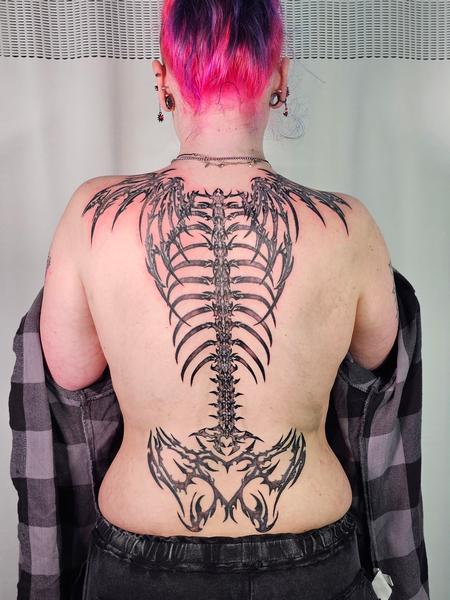 Tattoos - Spine - 146974