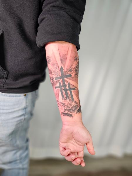 Tattoos - Crosses - 146976