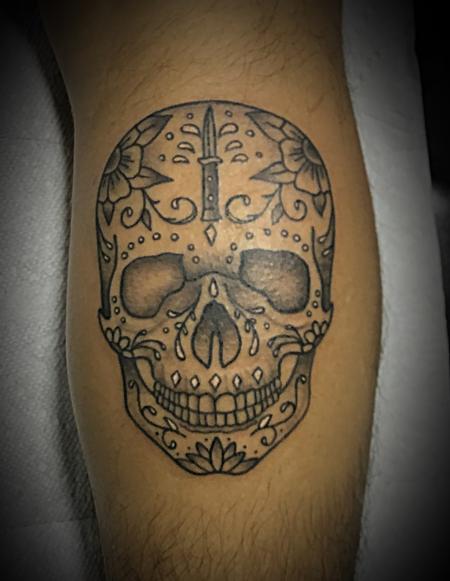 Tattoos - Sugar Skull - 140495