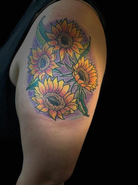 Sunflowers by Jaisy Ayers : Tattoos