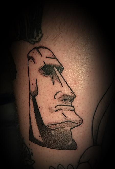 Tattoos - Easter Island head - 137264