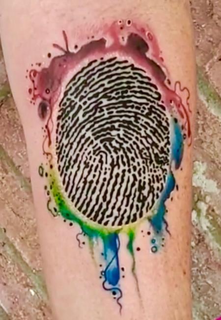 Tattoos - Thumbprint - 146874