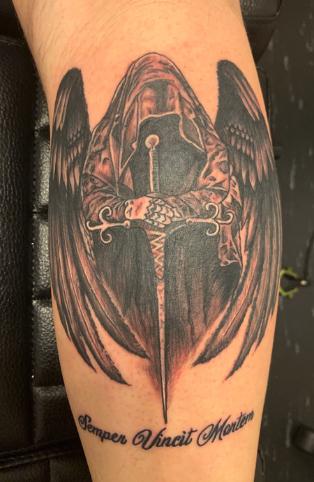 angel of death tattoo  FMagcom