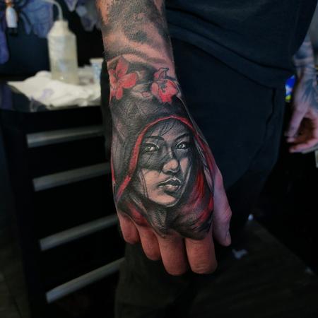Tattoos - Hooded Girl - 146566