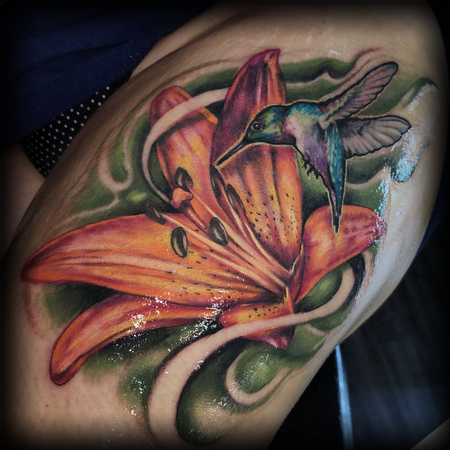 Drew Siciliano - Hummingbird Lily