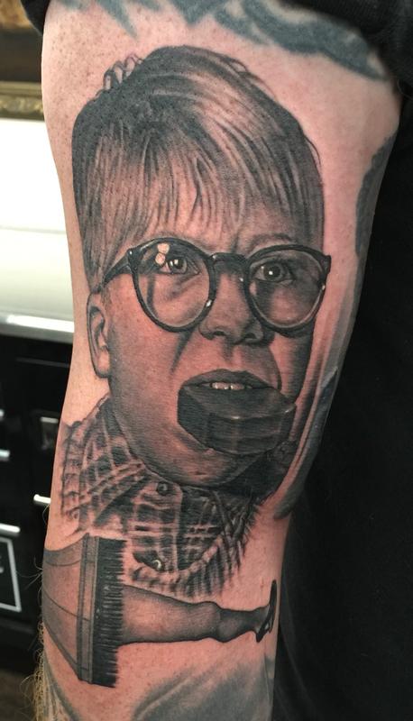 Ralphie Tattoo by Bob Tyrrell : Tattoos