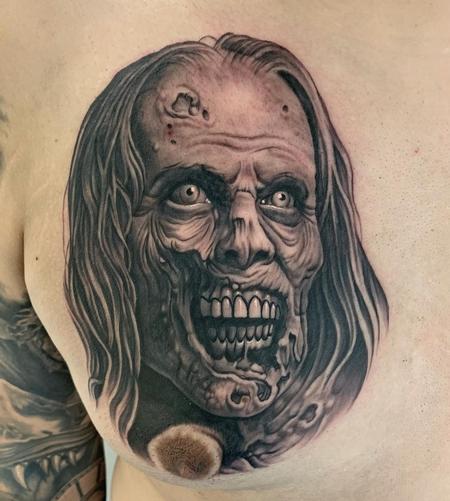 Face Tattoo by Bob Tyrrell TattooNOW