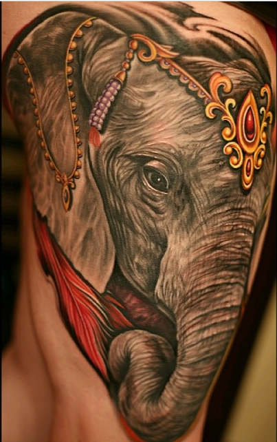 Tattoos - Elephant  - 89499