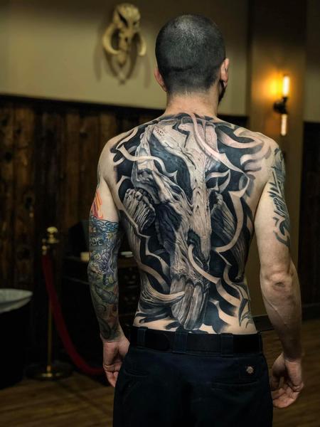 Tattoos - Backpiece Tattoo - 141428