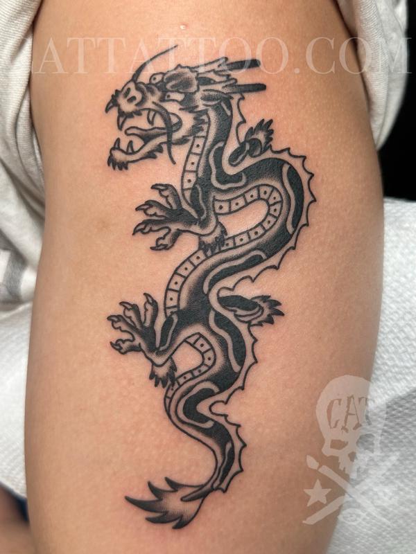 Dragon by Jared Austin : TattooNOW