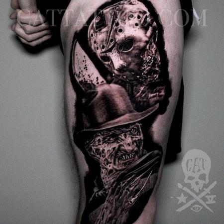 Tattoos - Freddy vs Jason - 143399