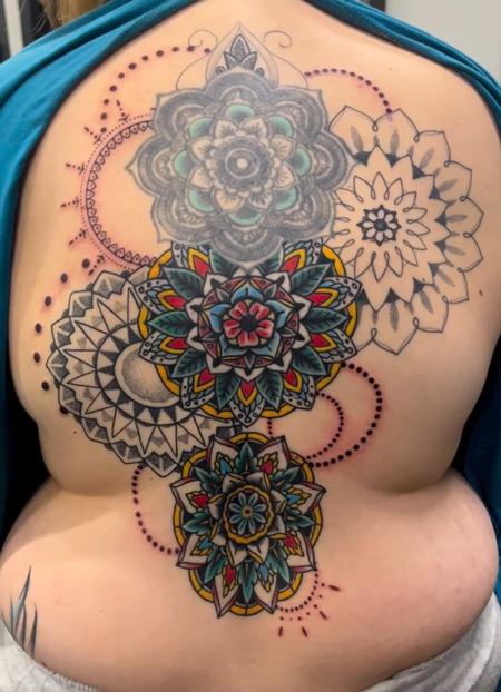 Tattoos - Mandala Backpiece Rework and add on Tattoo - 145490