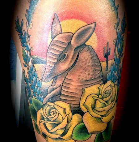 Tattoos - Texas Armadillo - 125899