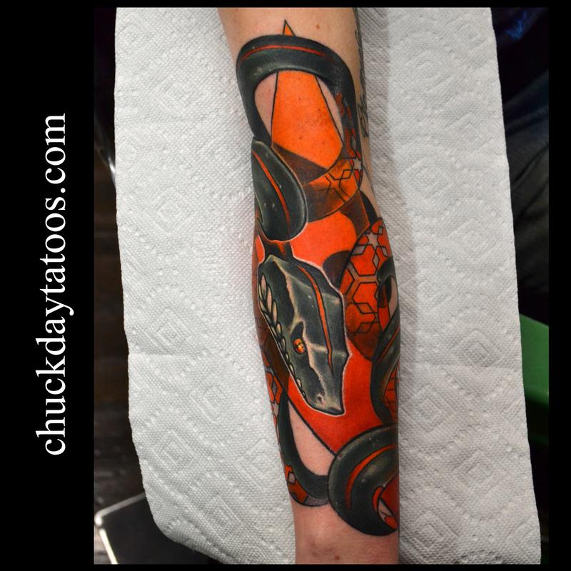 SSSSSSSSSS by Chuck Day : Tattoos - Geosnake