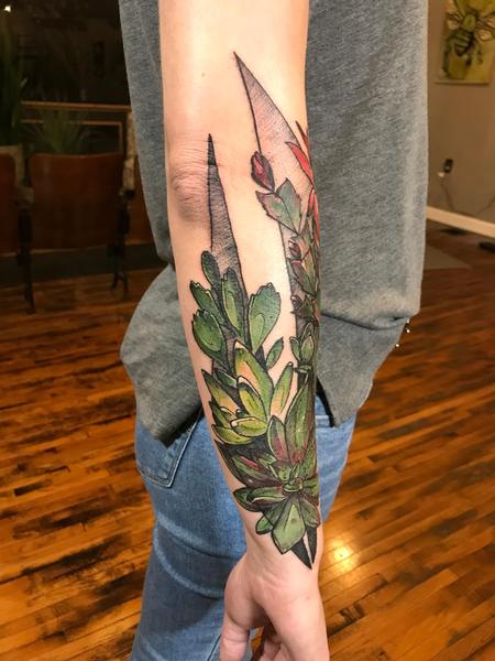 Tattoos - Korins succulents  - 138713