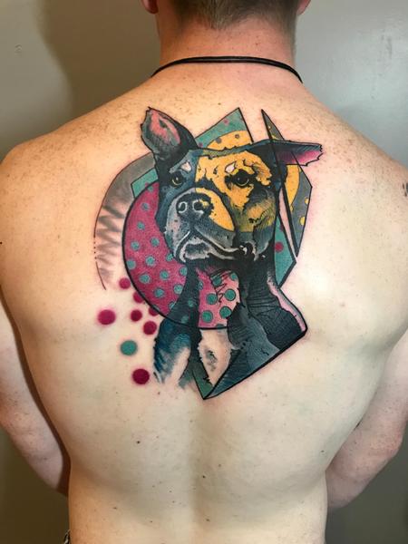 Tattoos - Pit bull  - 131586