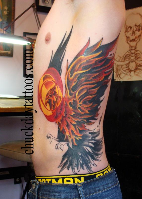 2nd session pheonix by Chuck Day : Tattoos - Phoenix2nDsession