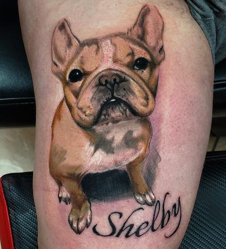 Tattoos - French Bulldog - 142415