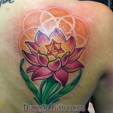 Tattoos - Color Lotus Tattoo - 114088