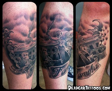 Tattoos - Skeleton Pirates - 70816