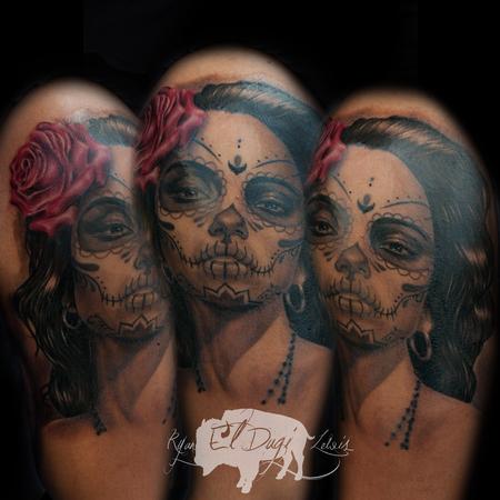 Tattoos - Day of the Dead Portrait - 108271