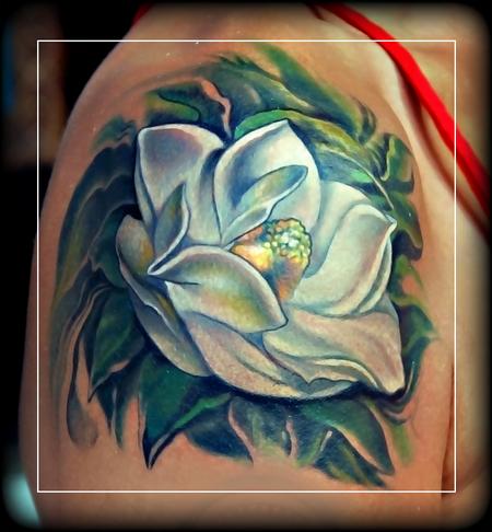 Forbidden Images Tattoo Art Studio : Tattoos : LITOS : Magnolia ...