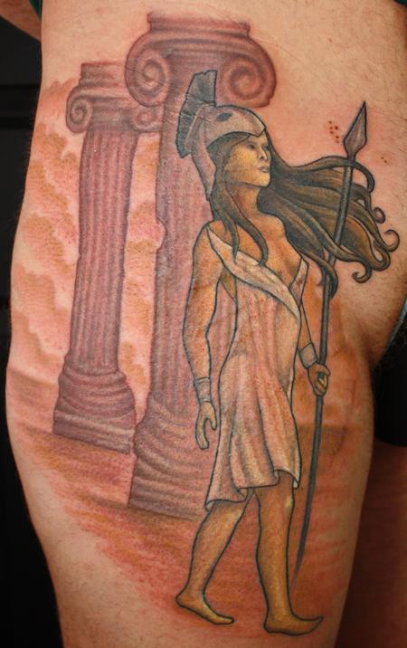 Tattoos - godess warrior - 69873