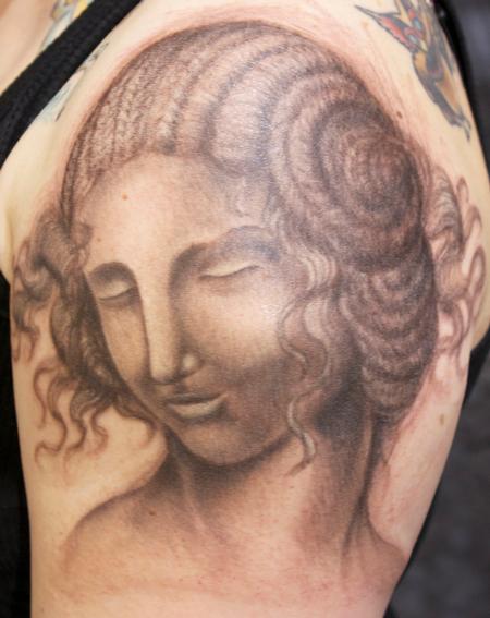 Tattoos - davinci woman - 69869