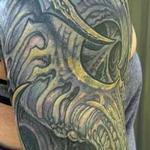 Biomech Sleeve Coverup Tattoo Thumbnail