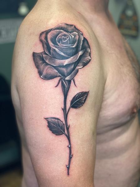 White Ink Rose Tattoo in Nagpur at best price by Exotic Ink Tattoos   Justdial