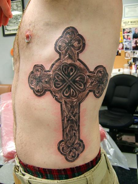 Tattoos - Cross - 80173