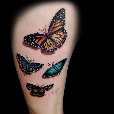 Tattoos - 3D Butterfly tattoo by Haylo  - 141161