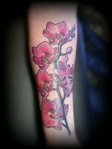 Tattoos - Realistic floral tattoo - 141093