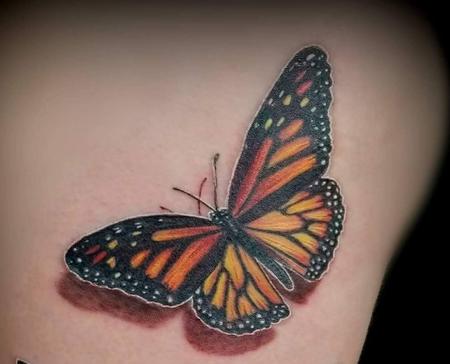 Tattoos - Monarch Butterfly tattoo - 141107